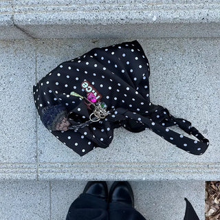 Polka Dot Shoulder Bag