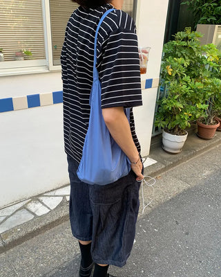 One-shoulder cotton bag