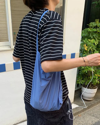 One-shoulder cotton bag
