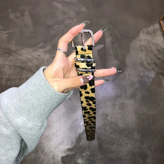 Leopard belt