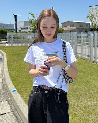 Border Star Patch Short-Sleeve T-Shirt
