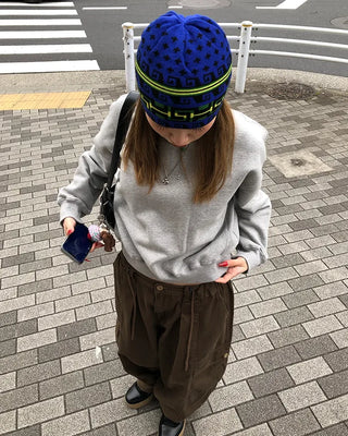 (Unisex) Waist String Balloon Cargo Pants