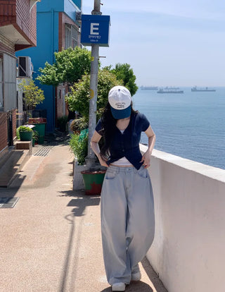 [5 colors] Lettering Bicolor Cap