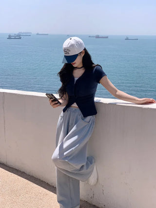 [5 colors] Lettering Bicolor Cap