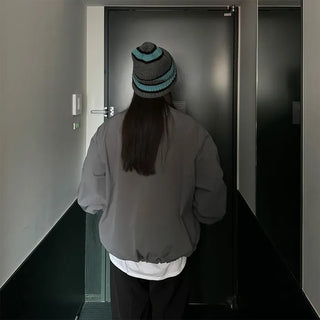 Two-way string blouson