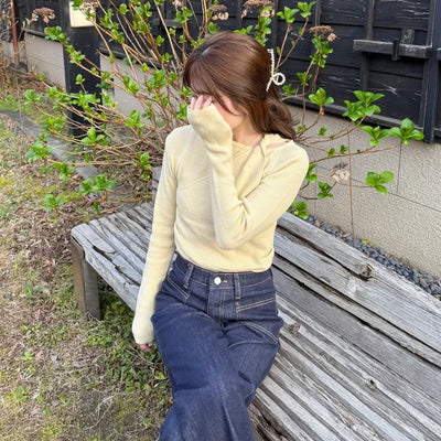 Twisted Layered Detail Knit