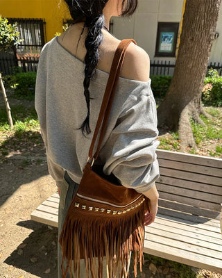 Boat neck sweatshirt