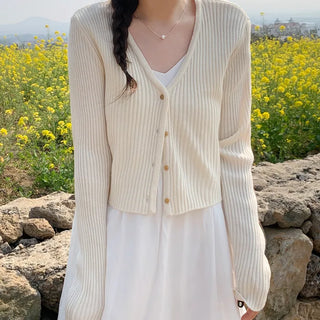 V-neck tiered long skirt (2 colors)