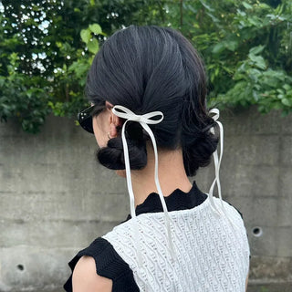 Long ribbon pins (2-piece set)