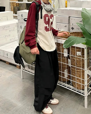 Nylon Parachute Easy Pants