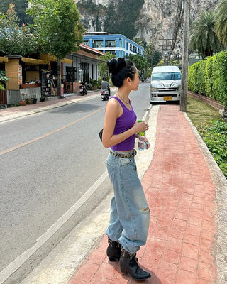 Western Cuban short boots