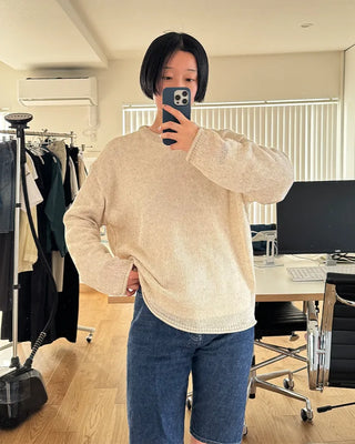 (Unisex) Linen Blend Summer Knit