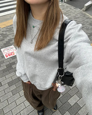 Eyelet Square Shoulder Bag