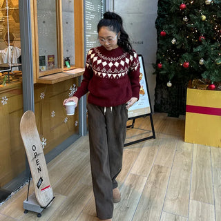 Nordic Round Knit