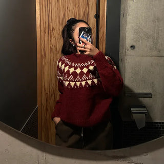 Nordic Round Knit