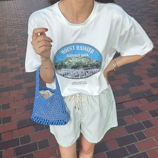 National Park Print Short-Sleeve T-Shirt