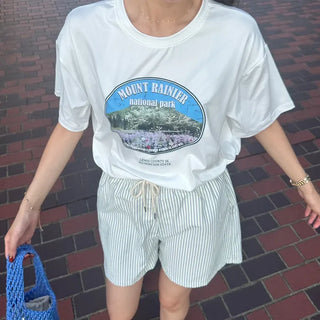 National Park Print Short-Sleeve T-Shirt