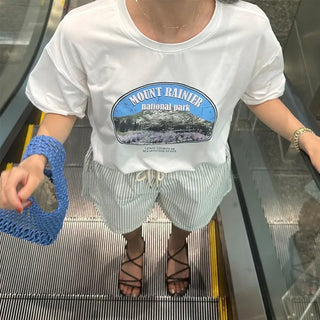 National Park Print Short-Sleeve T-Shirt