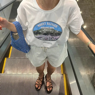 National Park Print Short-Sleeve T-Shirt