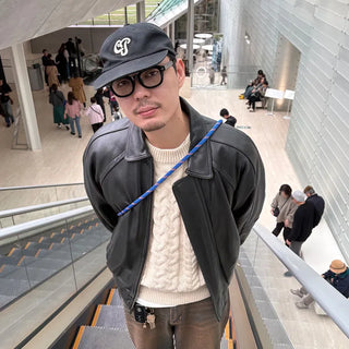 Cable oversized round knit