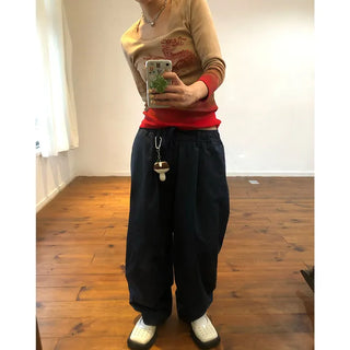 Cotton balloon pants