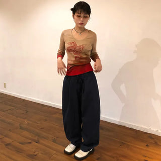Cotton balloon pants