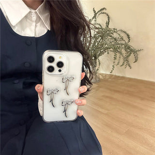 Epoxy bow for iPhone Case