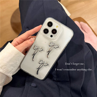 Epoxy bow for iPhone Case