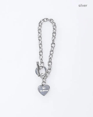 Heart Chain Bracelet