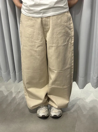 (UNISEX) Wide Denim Pants
