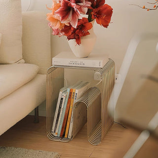 Modern Minimalist Metal Side Table