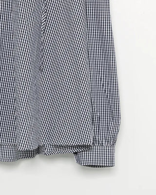 Checked hoodie shirt