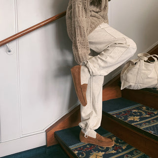 [Choose your length] 2-way fleece-lined sweatpants