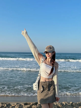 Summer Net Bolero Cardigan (6 colors)