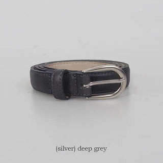 #LENTO. (Over 200,000 sold) Classic Belt (silver/gold)