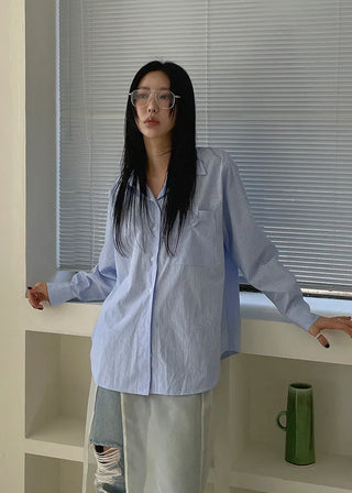 melody stripe shirt (2c)