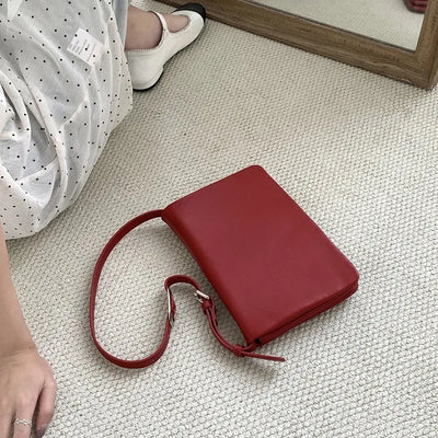 Square Mini Shoulder Bag (4 colors)