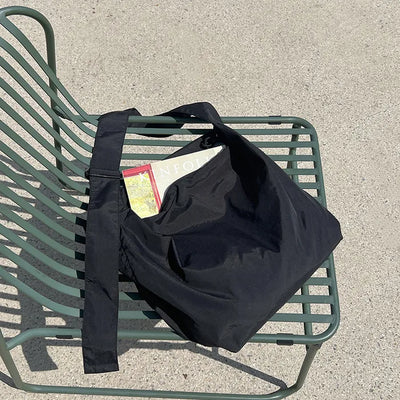 Nylon shoulder bag