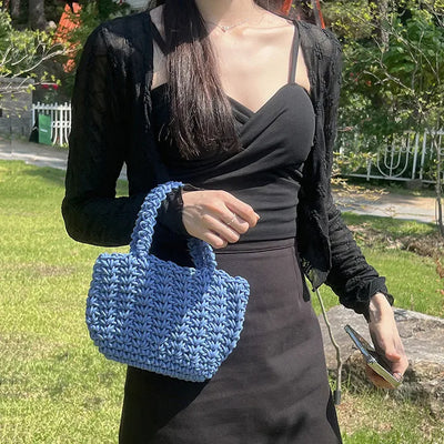 Crochet Mini Tote Bag (6 colors)