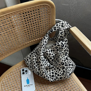 Leopard print eco bag