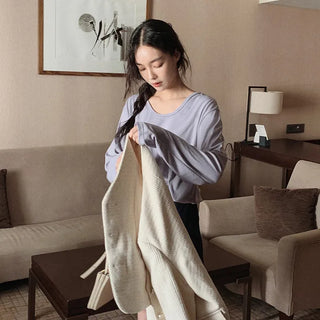 Soft U-neck T-shirt - 6 colors