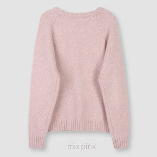 Cotton Candy Raglan Mix Knit - 3 colors