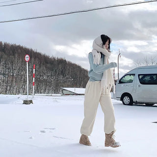(Basic/Long) Double Fleece Jogger Pants (4 colors)
