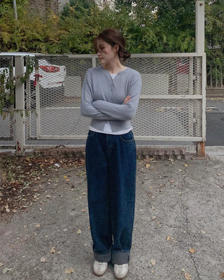 Daily Wide Denim Pants