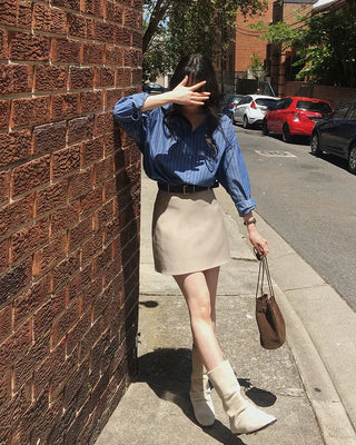 Clean Fit Mini Skirt