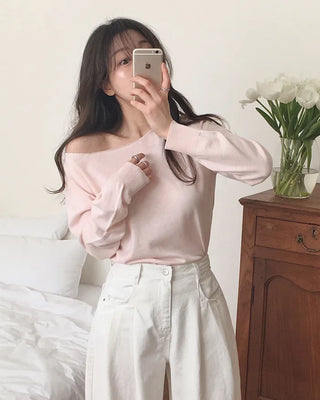 (6 colors) Chamomile Slim Knit