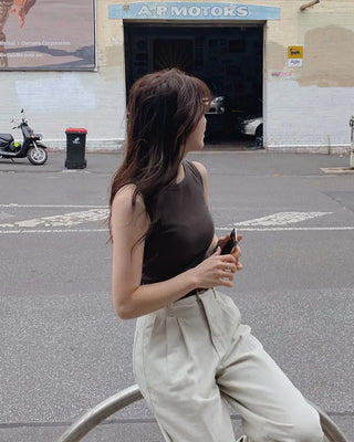 Basic Sleeveless Top - 8 Colors