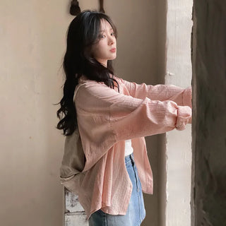 (short/long) Slim Cotton Shirt - 5 colors