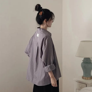 Modern striped shirt