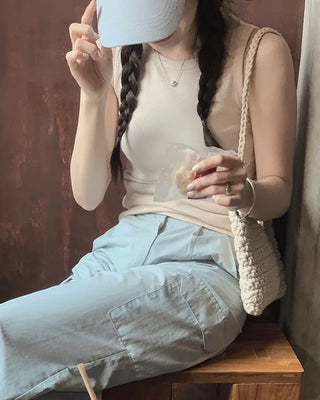 Basic Sleeveless Top - 8 Colors